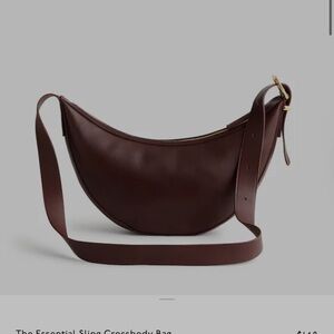 Madewell Essential Sling Crossbody Chocolate Raisin